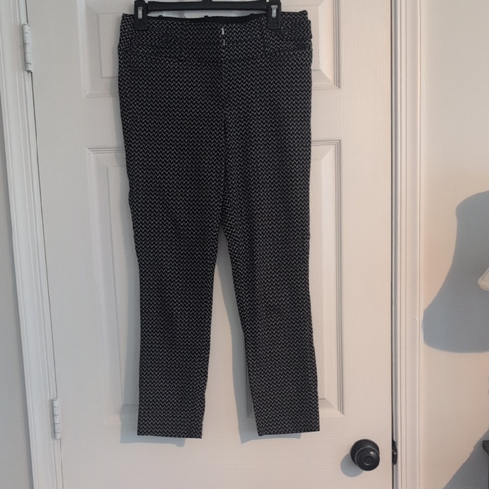 Candie's Black and White Patterned Trousers